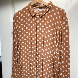 Part two polka dot blouse/shirt